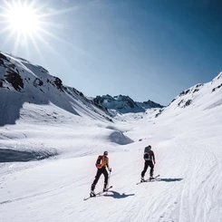 Skitouren im Tourenparadies Silvretta-Bielerhöhe im Montafon | © Golm Silvretta Lünersee Tourismus GmbH Bregenz, Ramona Thieltges